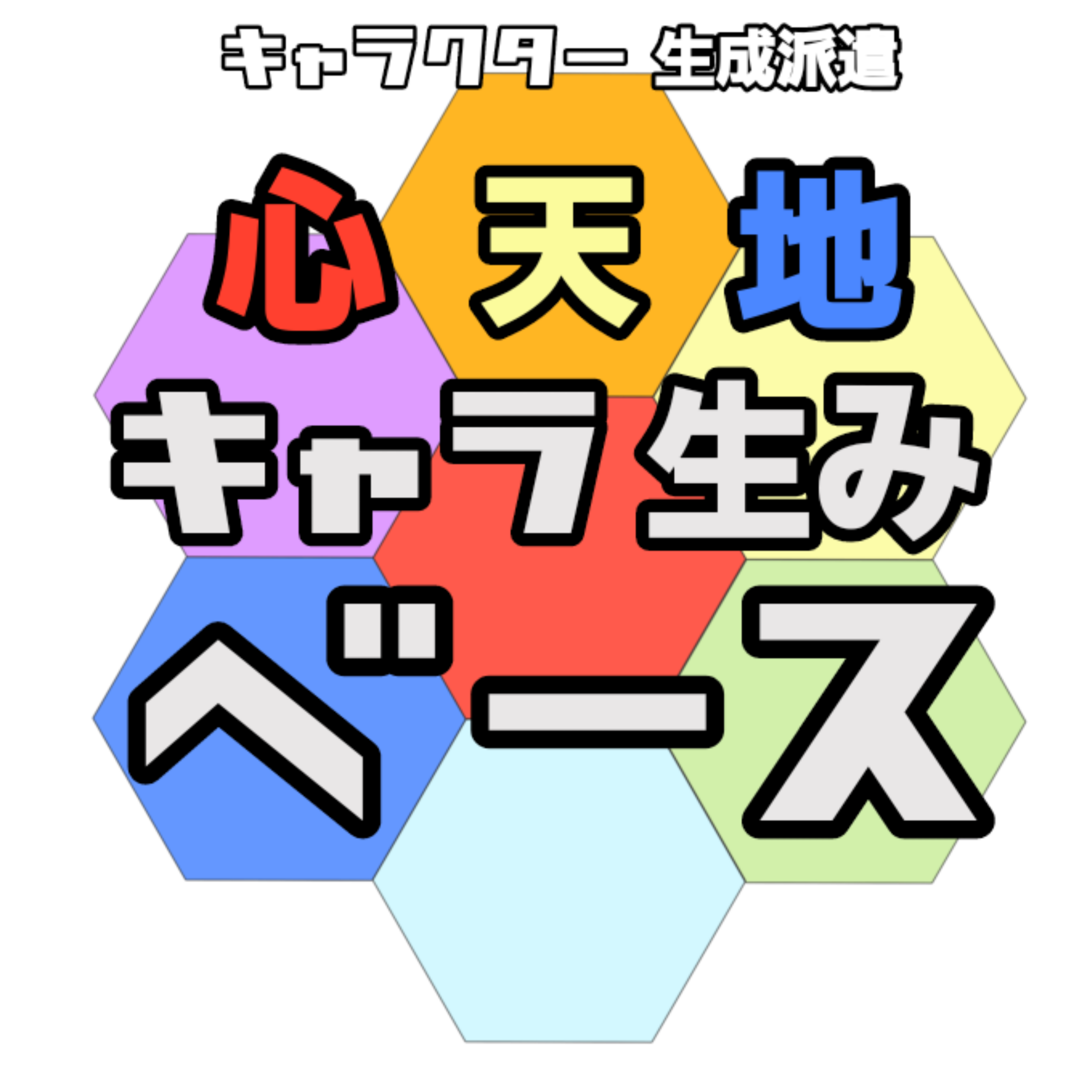 心天地キャラ生みベース